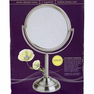 Jerdon Bath - Two Sided Table Top Vanity Mirror 6" Jerdon Bath - Two Sided Table Top Vanity Mirror 6"